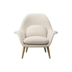 FF1770 Swoon Lounge Chair, Sunniva 811/lakeret eg
