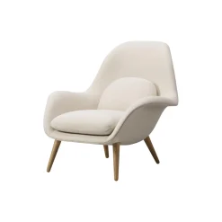 FF1770 Swoon Lounge Chair, Sunniva 811/lakeret eg