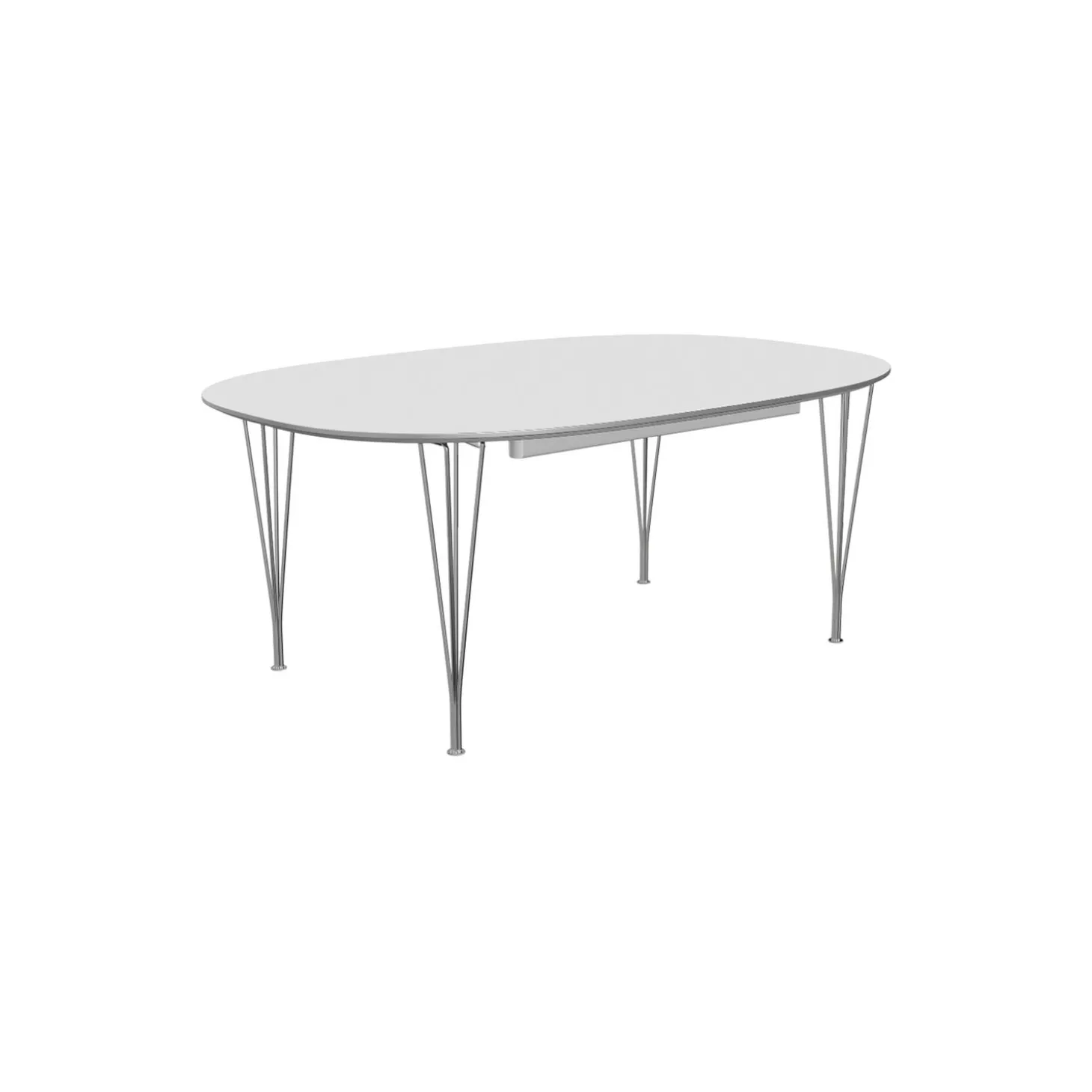 FH B619 Superellipse™ spisebord, hvid