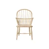 FH38 Windsor stol, sæbebehandlet eg