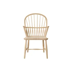FH38 Windsor stol, sæbebehandlet eg