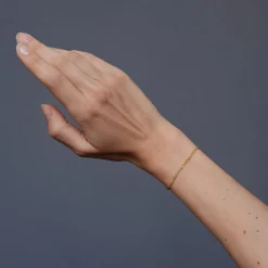 Figaro Armbånd Small, forgyldt