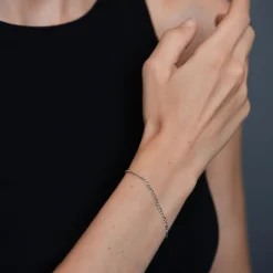 Figaro Armbånd Small, sølv