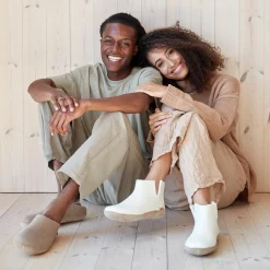 Filtankelstøvle, hvid