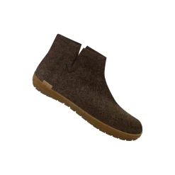 Filtankelstøvle med naturgummisål, naturbrun