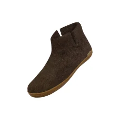 Filtankelstøvle med naturgummisål, naturbrun