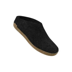 Filttøffel, koksgrå