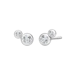 Fina Earstuds, silver