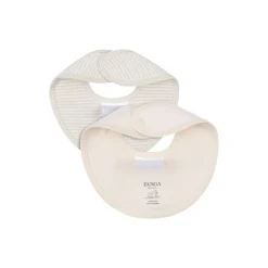 Fio Stripe 2-pack Bibs, blue mix