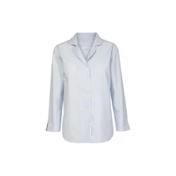 Fiona pyjamasskjorte, vintage blå strip