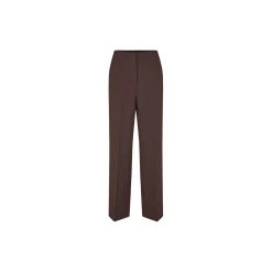 Fique Classic Trousers, chocolate plum