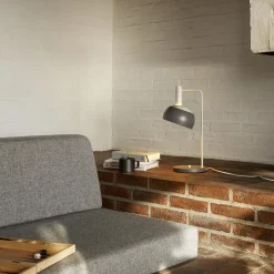 FJ Elements bordlampe, original grey