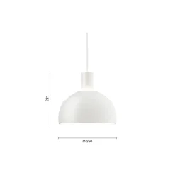 FJ Elements pendel, white