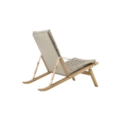 FK11 Plico loungestol, olieret eg/natur