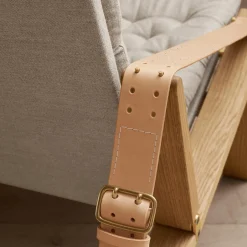 FK11 Plico loungestol, olieret eg/natur