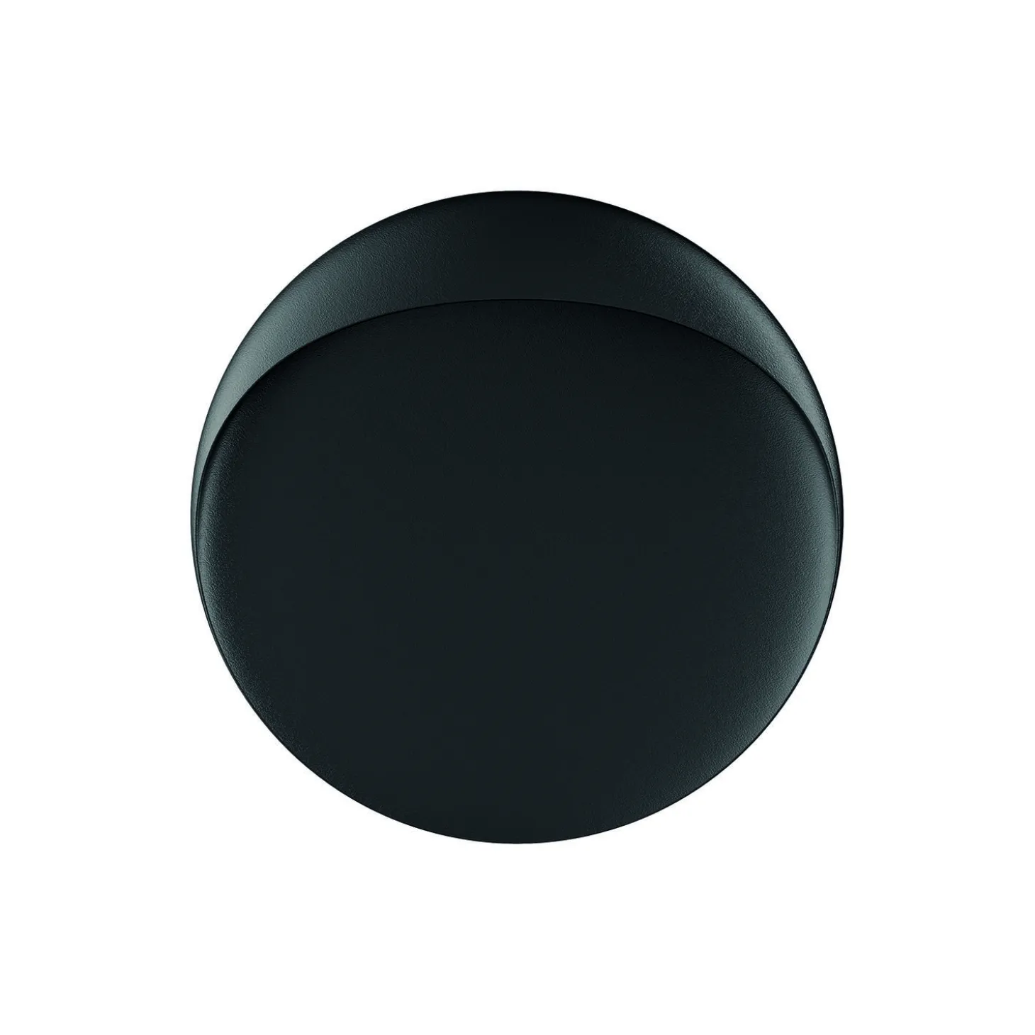 Flindt væglampe Ø 30, black texture