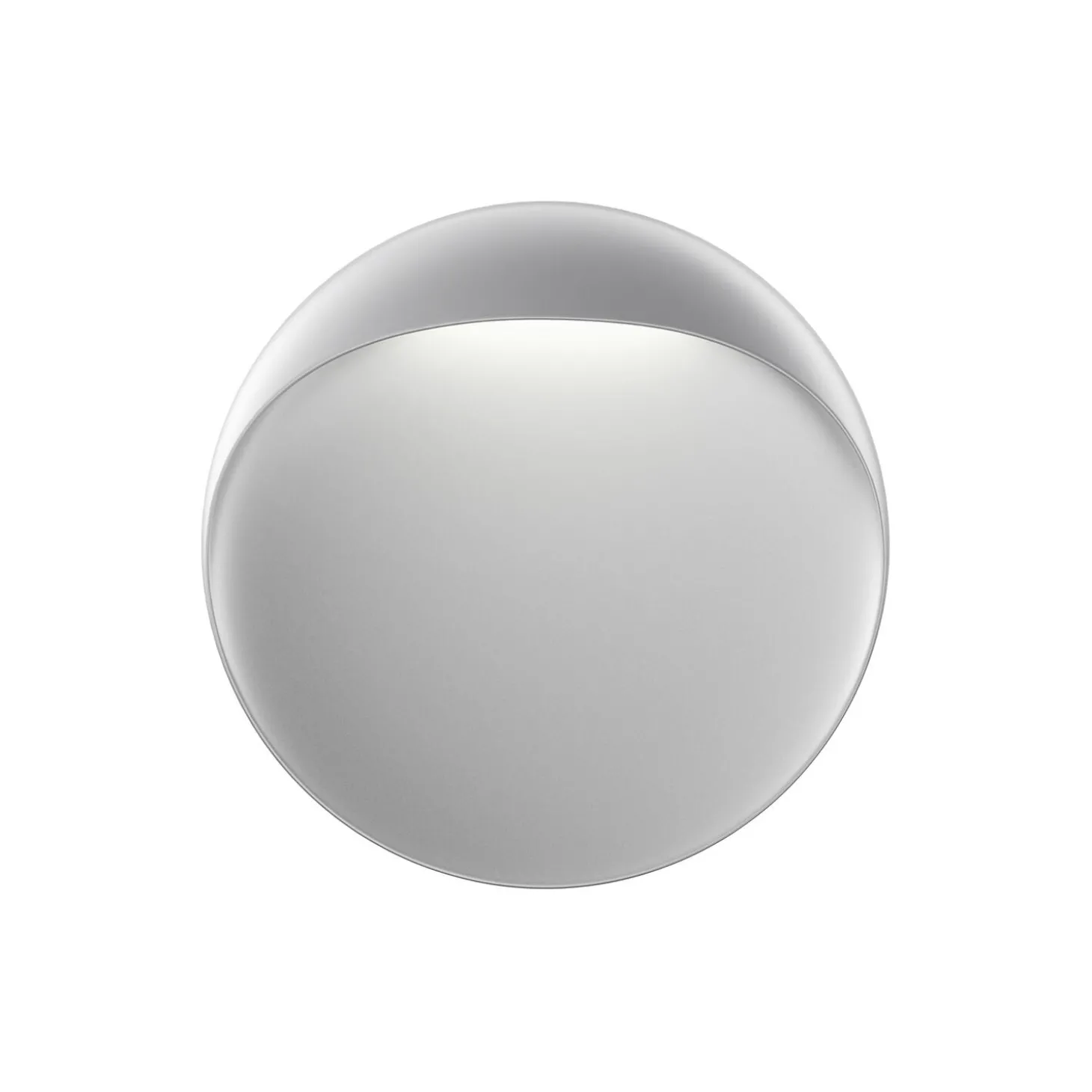 Flindt væglampe L, aluminium