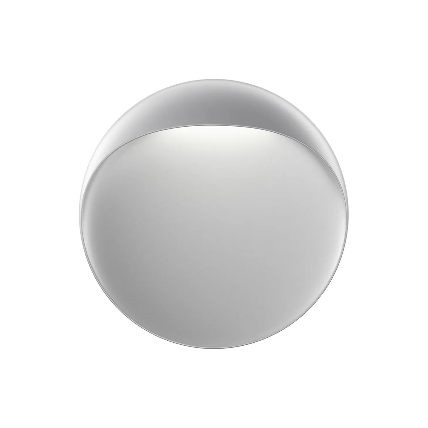 Flindt væglampe M, aluminium