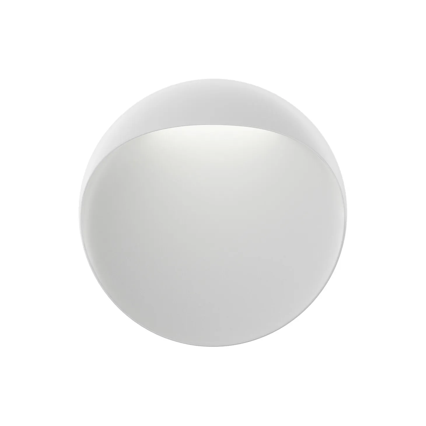 Flindt væglampe M, hvid