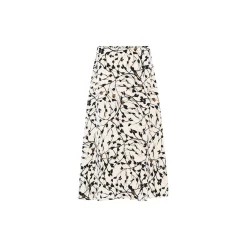 FloretBBAmattas skirt, white cream aop