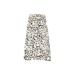 FloretBBAmattas skirt, white cream aop