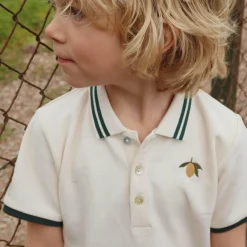 Florian Polo Shirt, antique white