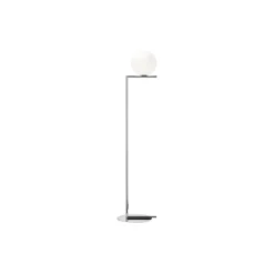 Flos IC F1 gulvlampe, krom