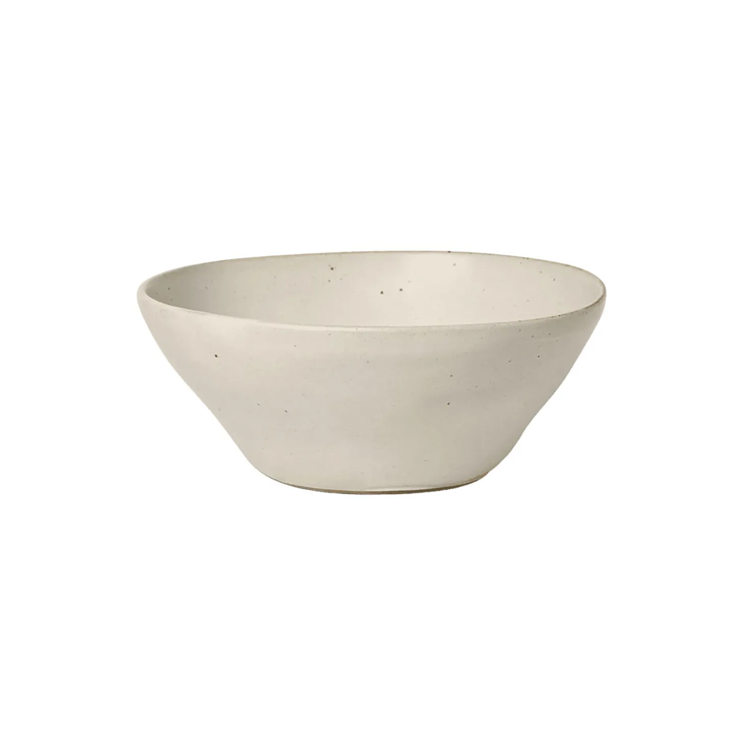 Flow Bowl, off-white speckle