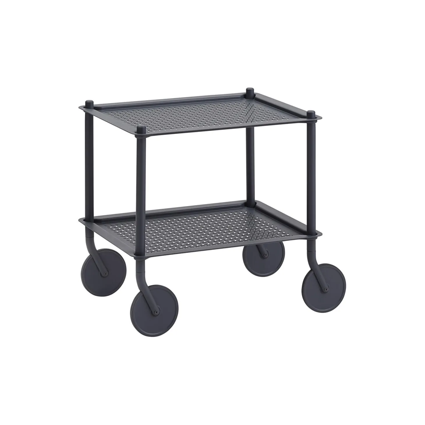 Flow Trolley 2-Layer, blue -grey