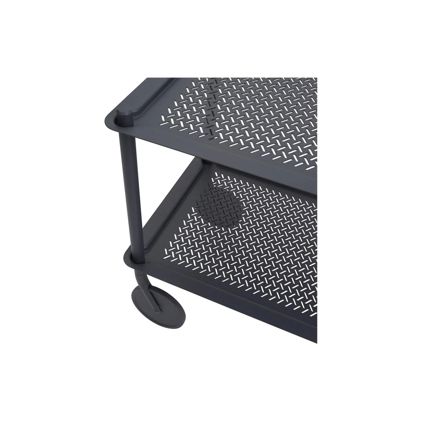 Flow Trolley 2-Layer, blue -grey