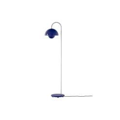 Flowerpot VP12 Floor Lamp, cobalt blue