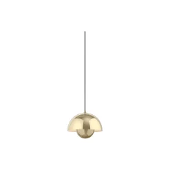 Flowerpot VP1 Pendant, brass-plated