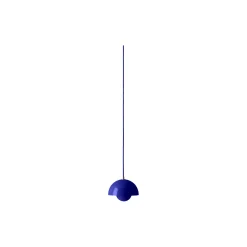 Flowerpot VP10 Pendant, cobalt blue