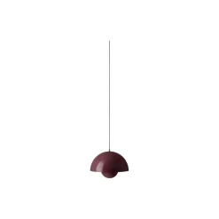 Flowerpot VP7 Pendant, dark plum