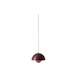 Flowerpot VP7 Pendant, dark plum