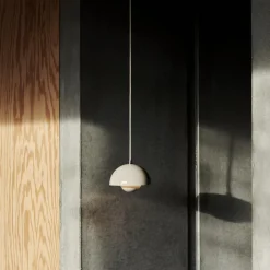 Flowerpot VP10 Pendant, grey beige