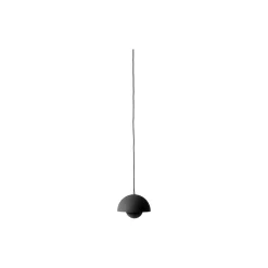 Flowerpot VP10 Pendant, matt black