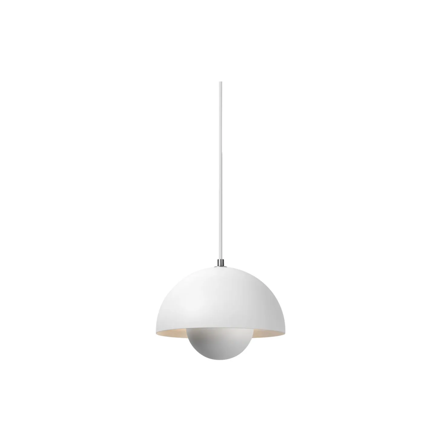 Flowerpot VP1 Pendant, matt white