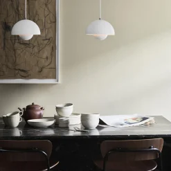 Flowerpot VP1 Pendant, matt white