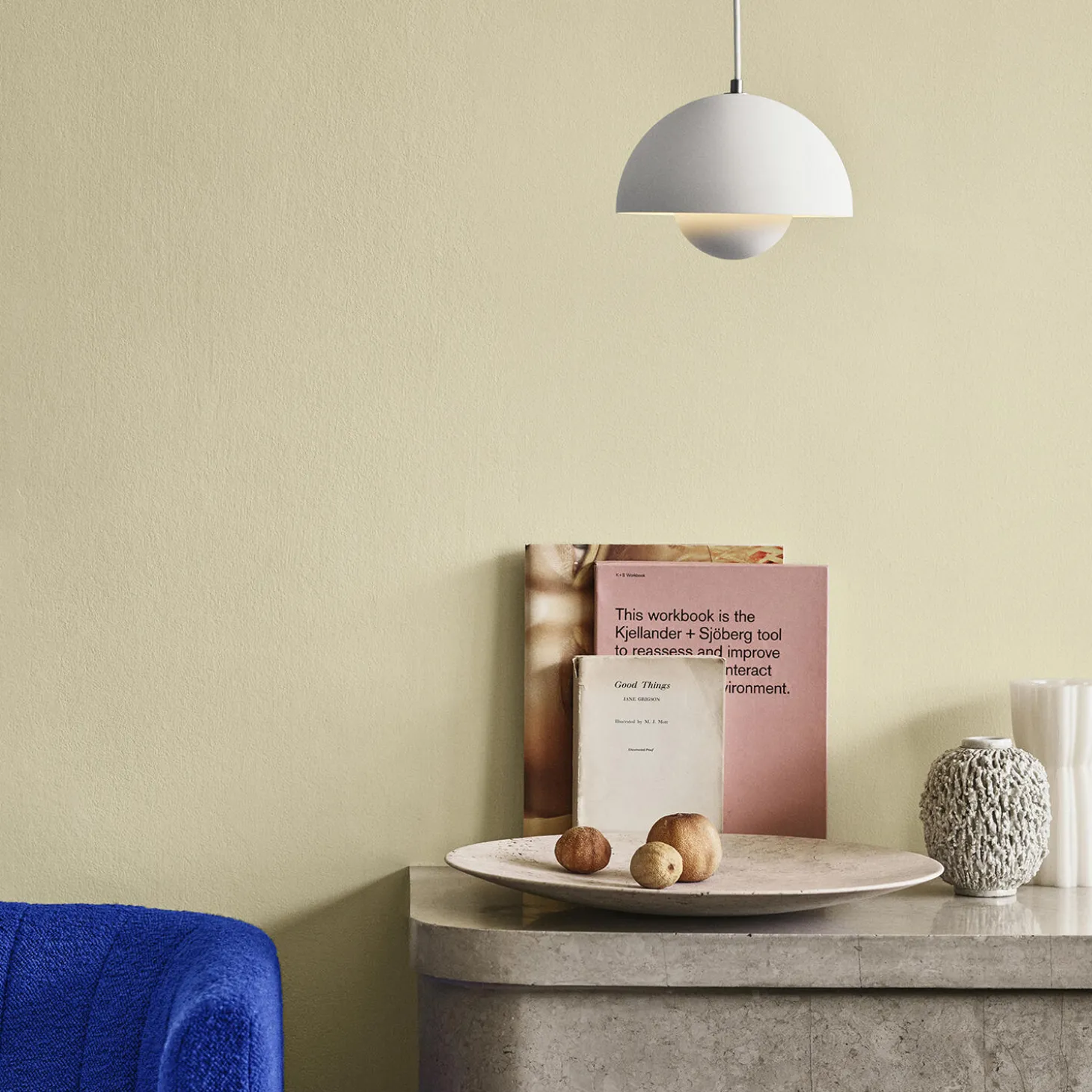 Flowerpot VP1 Pendant, matt white