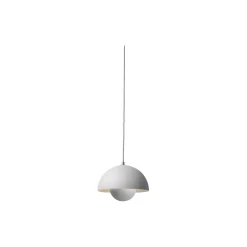 Flowerpot VP1 Pendant, matt light grey
