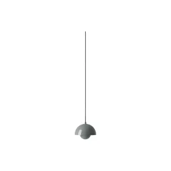 Flowerpot VP10 Pendant, stone blue