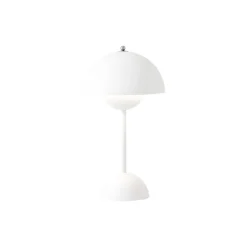 Flowerpot VP9 Portable Table Lamp, matt white