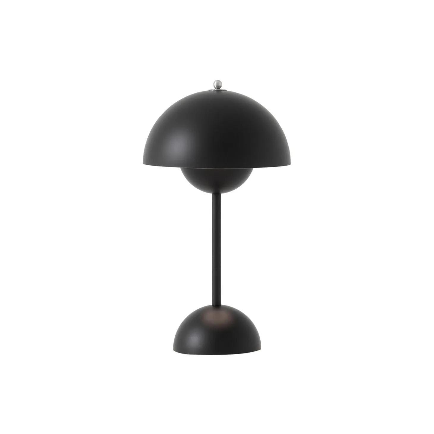 Flowerpot VP9 Portable Table Lamp, matt black