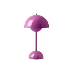 Flowerpot VP9 Portable Table Lamp, tangy pink