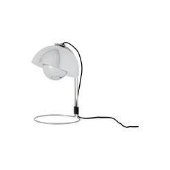 Flowerpot VP4 Table Lamp, chrome-plated