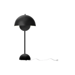 Flowerpot VP3 Table Lamp, matt black