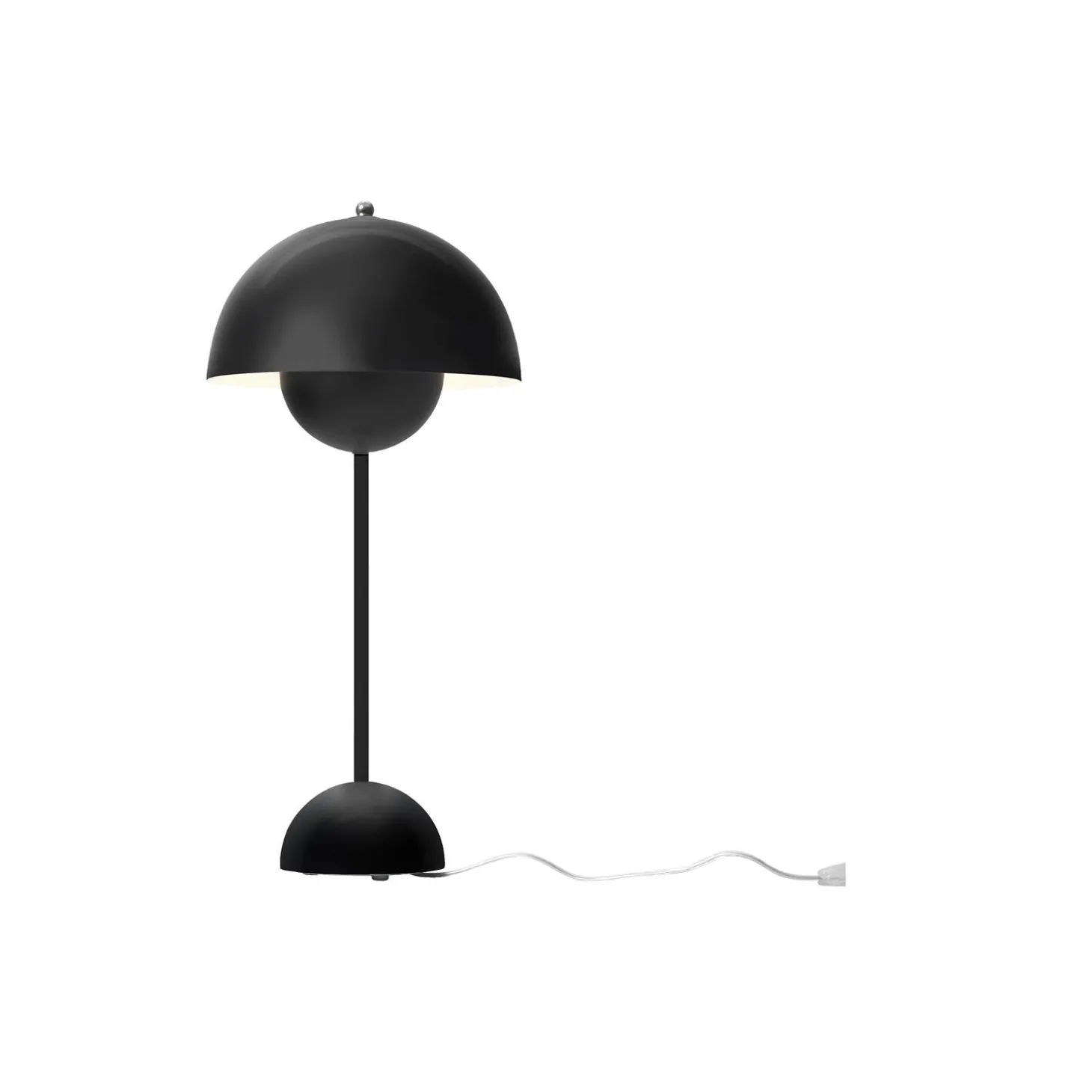 Flowerpot VP3 Table Lamp, matt black
