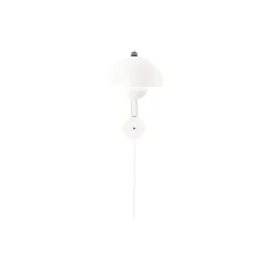 Flowerpot VP8 Wall Lamp, matt white