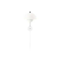Flowerpot VP8 Wall Lamp, matt white